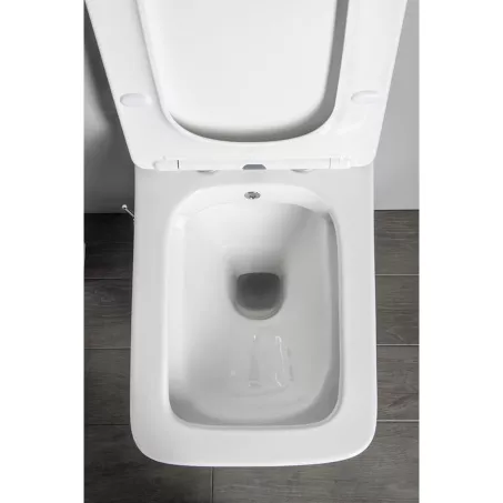 Sapho Porto fali rimless WC, bidézuhannyal 360x530 mm (PZ102RX)