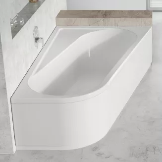 Ravak Chrome Asymmetric balos fürdőkád 170x105cm