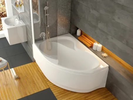 Ravak Akrilkád A előlap ROSA II L 170 cm N fehér