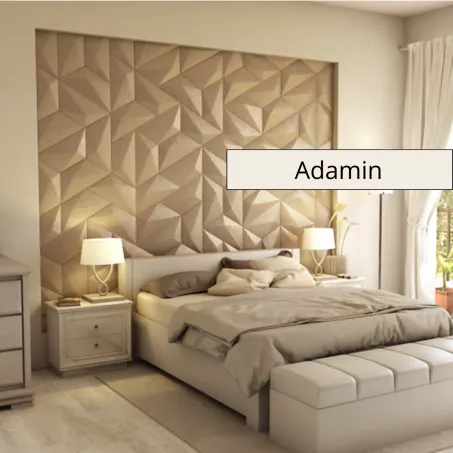 Escorial 3D falpanel 50x25x25x25cm - Adamin