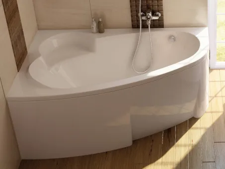 Ravak Asymmetric balos kádelőlap 150cm