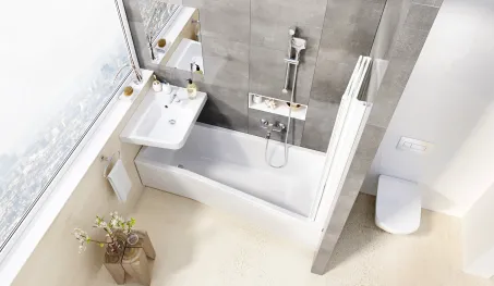 Ravak BeHappy II balos fürdőkád 160x75cm