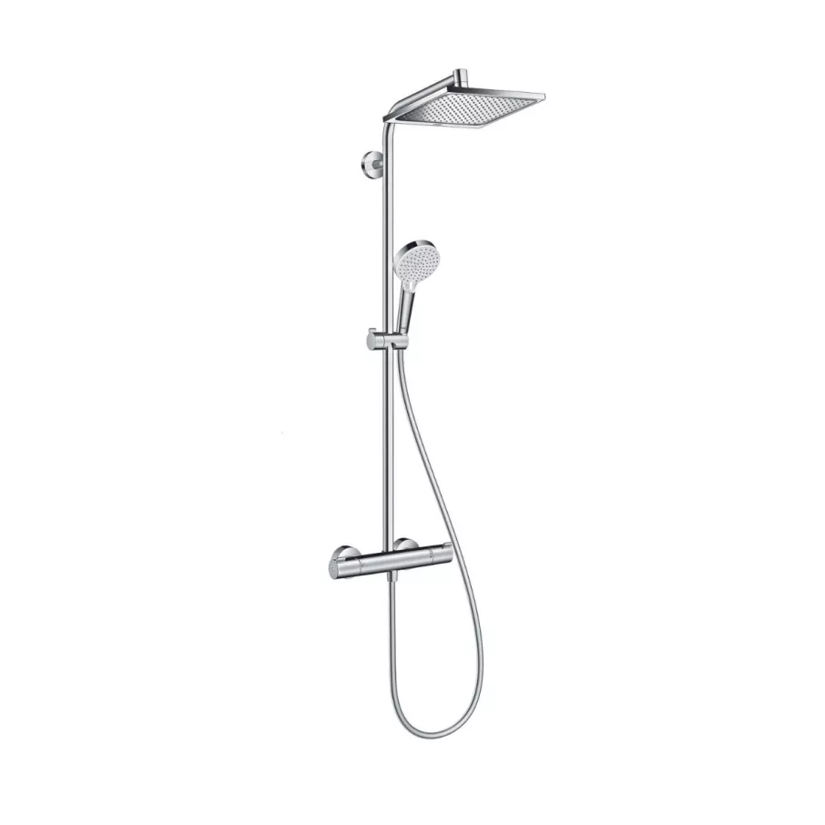 Hansgrohe Crometta E240 Showerpipe 1 Jet zuhanyrendszer termosztátos (27271000)