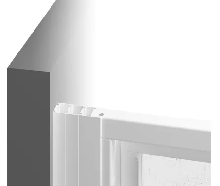 Ravak Fix zuhanyfal APSS-80 198 fehér+Transparent üveg