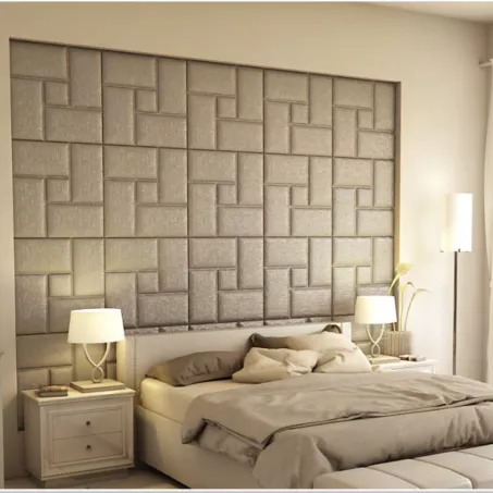 Acotango 3D falpanel 60x60cm - acél szürke