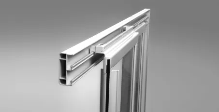 Ravak Zuhanyajtó ASDP3-80 198 fehér+Transparent üveg