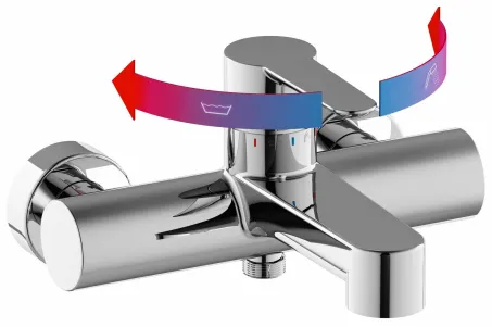 Ravak PU 022.00/150 Kádcsaptelep, 150 mm