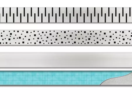 Mofém linear MLP-850 KF padló lefolyó (501-0004-00)