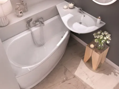 Ravak Avocado balos kádelőlap 150cm