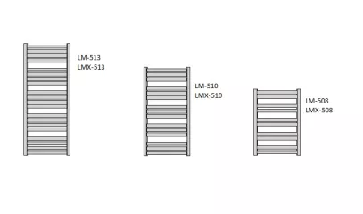 Enix Lamelo színes radiátor 544x773mm LM-508 (SKU-002627)