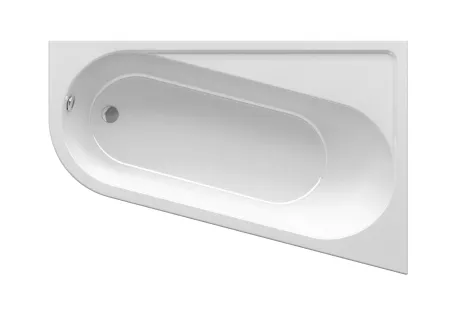 Ravak Chrome Asymmetrci jobbos fürdőkád 160x105cm