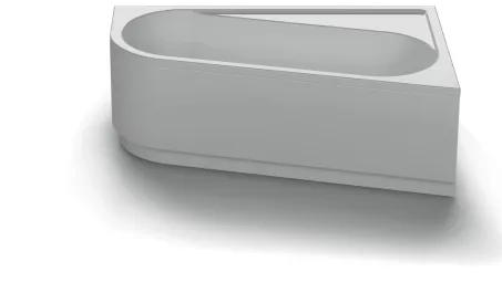 Ravak Chrome Asymmetric jobbos fürdőkád 170x105cm