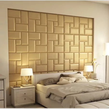 Acotango 3D falpanel 60x60cm - korona arany