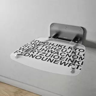 Zuhanykabin ülőke OVO-B II-TEXT