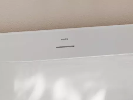Ravak Freedom O Tec 170x77 akrilkád, fehér szabadonálló, króm lefolyóval