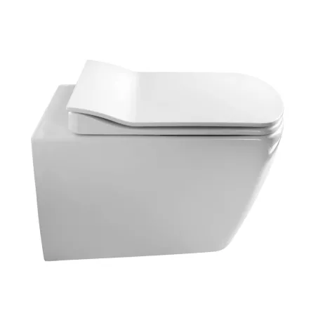Sapho GLANC fali rimless WC, 37x51,5cm (GC321)