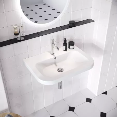 Ravak Álló mosdócsaptelep BeCool 190 mm, leeresztő nélkül - Chrome