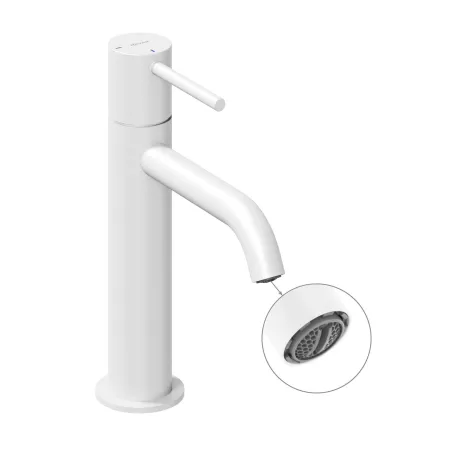 Ravak Álló mosdócsaptelep BeCool 190 mm, leeresztő nélkül - White Velvet