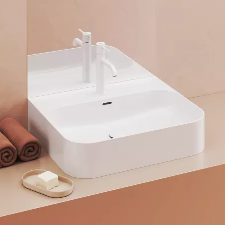 Ravak Álló mosdócsaptelep BeCool 190 mm, leeresztő nélkül - White Velvet