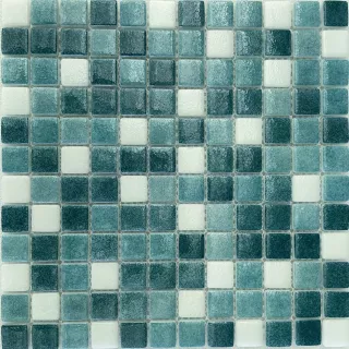 Mozaik Turquoise Shading S 7C 31x31 cm