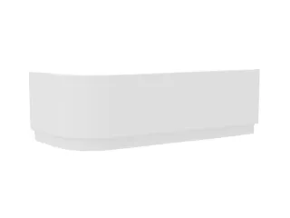 Ravak Chrome Asymmetric jobbos előlap 160x105cm