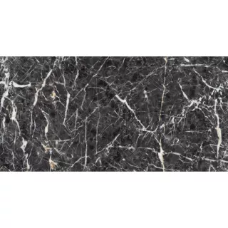 Black Russ polírozott gres padlóburkoló 60x120 cm