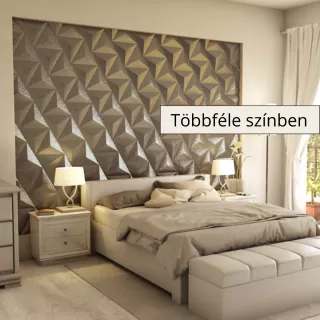 Triacono 3D falpanel 34,8x34,8x34,8cm - többféle színben