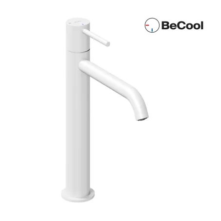 Ravak Álló mosdócsaptelep BeCool 250 mm, leeresztő nélkül - White Velvet