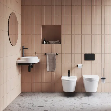 Ravak TD 400.20 WC papírtartó, FEKETE