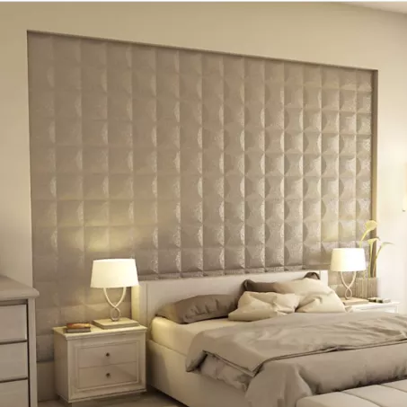 Blancas 3D falpanel 40x40cm - havanna barna