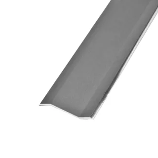 Alumínium burkolatváltó "Z" élvédő profil 7-12 mm 2,73 m öntapadós eloxált ezüst