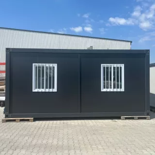 Irodai konténer ablakokkal 6x2,4m