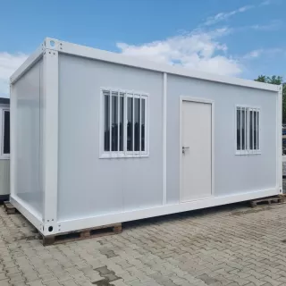 Irodai konténer ablakokkal 6x3m