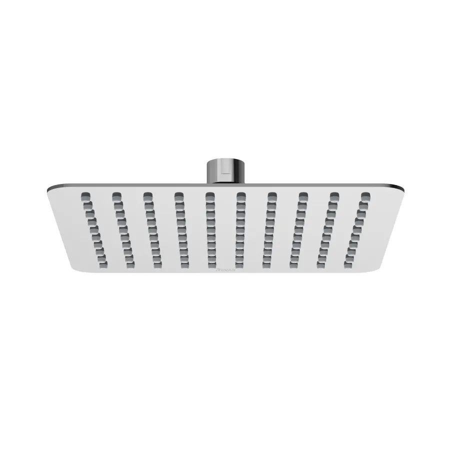 Ravak Chrome esőztető zuhanyfej - Slim, négyzetalapú, 200 mm 982.01