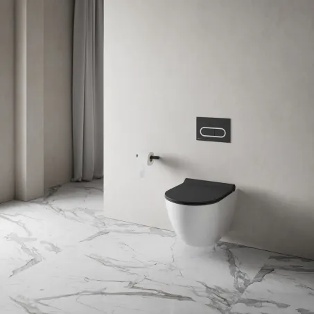 Ravak TD 400.20 WC papírtartó, FEKETE