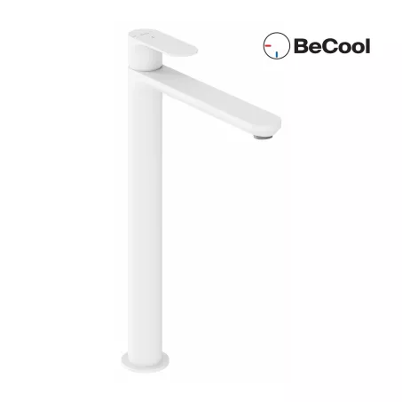 Ravak Álló mosdócsaptelep BeCool 335 mm, leeresztő nélkül, White Velvet