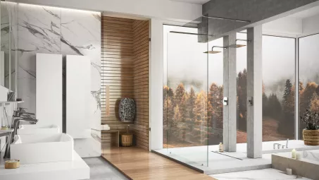 Ravak walk-in free zuhanykabin 140 - 1400x2000
