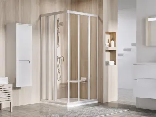 Ravak Zuhanykabin ASRV3-90 198 szatén+Transparent üveg