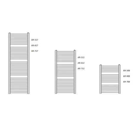 Enix Arrow színes radiátor 600x817mm AR-608 (SKU-002792)