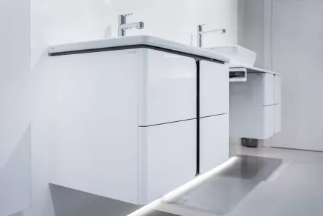 Ravak SD Balance 800 mosdó alatti szekrény fehér/grafit