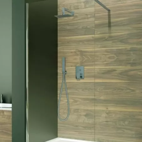 Négyoldalról zárt szögletes zuhanykabinok kpl-KCKN/ BASIC -80x120-S / fehér kerettel és fehér hátfallal W0 üveggel