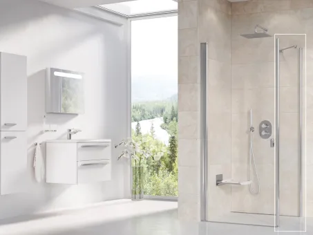 Ravak Chrome CPS-100 fix zuhanyfal krómhatású