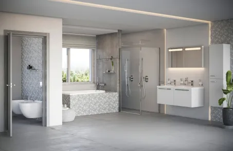 Ravak Chrome CPS-100 fix zuhanyfal krómhatású