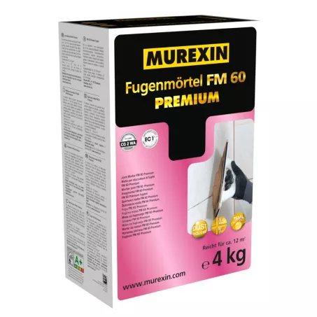 Murexin FM60 prémium fugázó 4 kg, többféle színben(40959-000001)