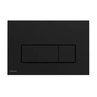 Ravak WC öblítő nyomólap Uni Slim FEKETE