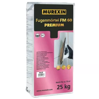 Murexin FM 60 prémium fugázó 25 kg, többféle színben