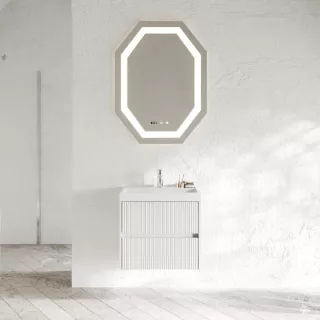Savinidue Portofino 60 alsó szekrény + mosdó matte white (matt fehér) (3020C/F10)