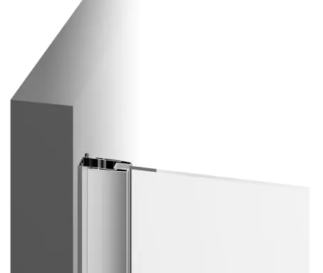 Ravak blix BLPS-100 fix oldalfal krómhatású transparent