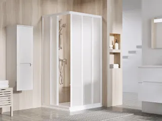 Ravak Supernova ASRV3-80 sarokbelépős zuhanykabin Pearl