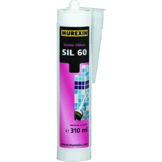 Murexin SIL 60 Szaniter szilikon, többféle színben